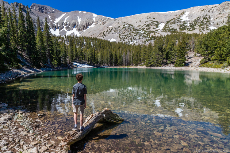 Colorado road trip - At Teresa Lake in Great Basin National Park