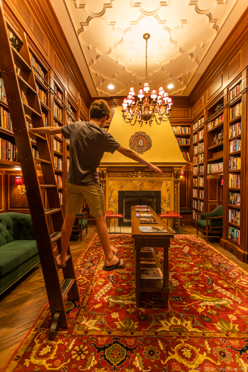 Broadmoor and Ecolab: The Broadmoor's library