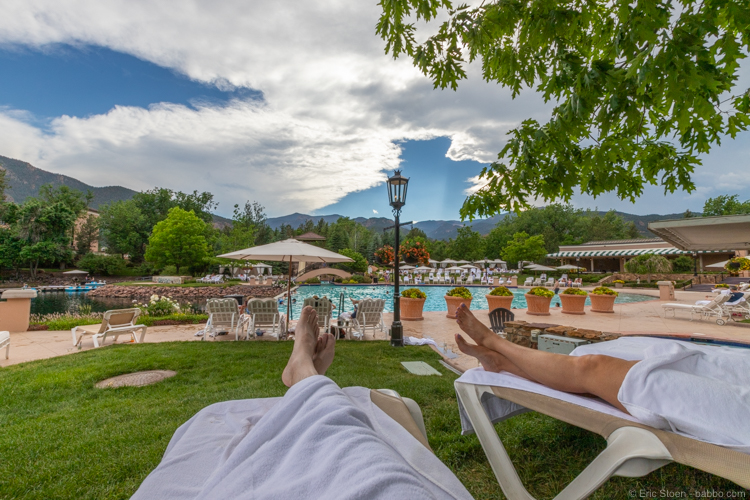 Broadmoor and Ecolab: Loved the Broadmoor's pool! 