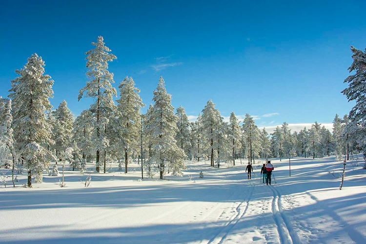 Best vacations for kids: Skiing in Inari, Finland