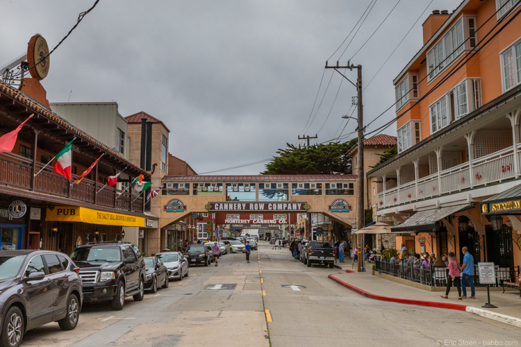 Highway 1 California Road Trip - Cannery Row