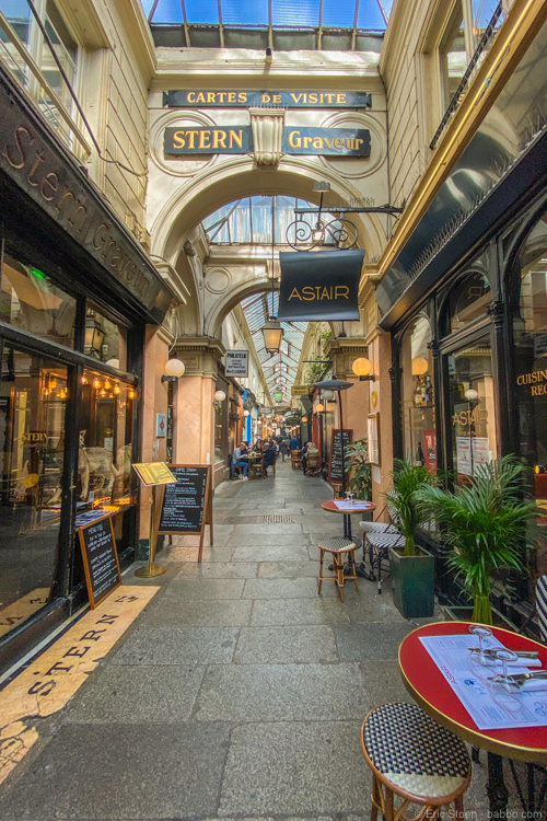 Best things to do in Paris: Passage des Panoramas