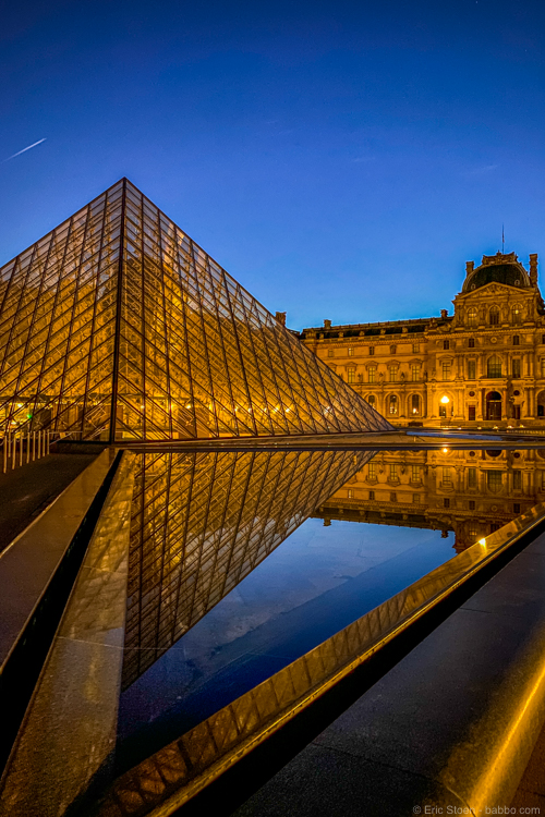 Best things to do in Paris: The Louvre before sunrise