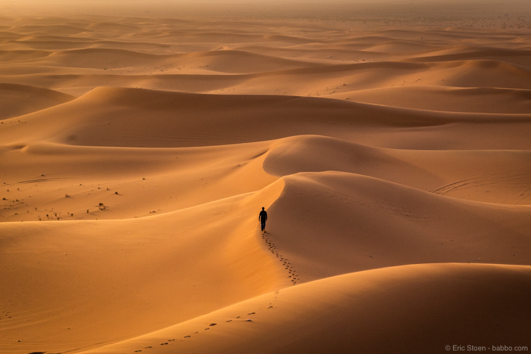 Wake up early: Exploring the Red Sand Dunes outside Riyadh