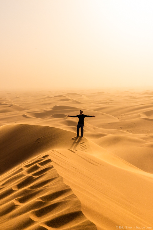 Riyadh - We had the Red Dunes to ourselves - a perk of being among the first tourists!