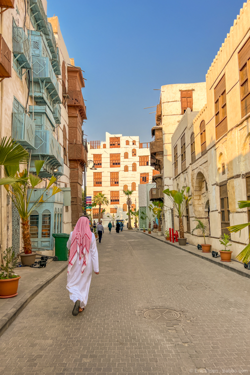 Walking around Al-Balad in Jeddah