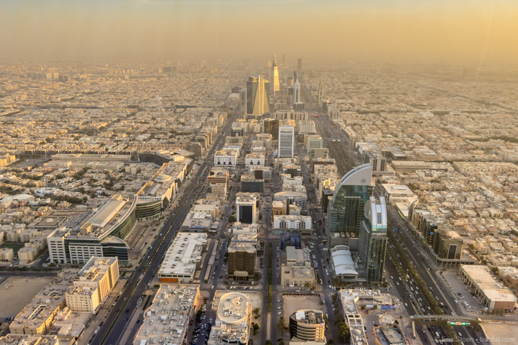 Riyadh - Riyadh as seen from Sky Bridge