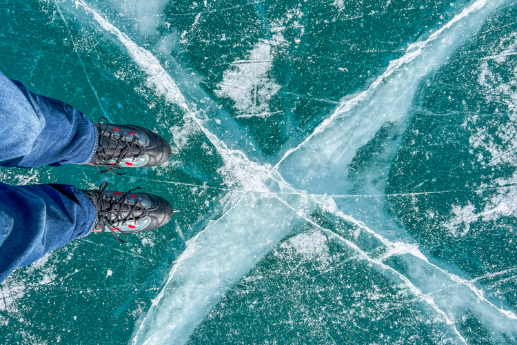 Travel health insurance - Some of the cracks in the ice. All is takes is one. 