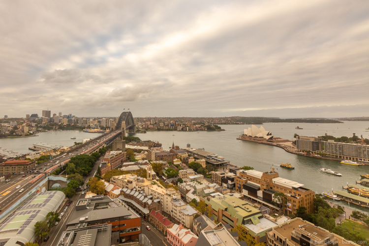 Ocean view hotels: One of my favorite hotel views in the world - from the Shangri-La Sydney
