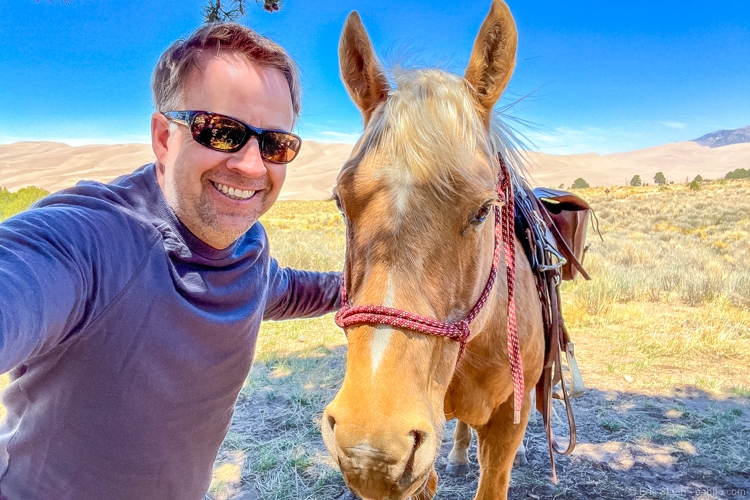 Colorado road trip -  A horseback riding break