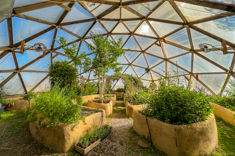 Colorado road trip - The geodesic dome greenhouse 