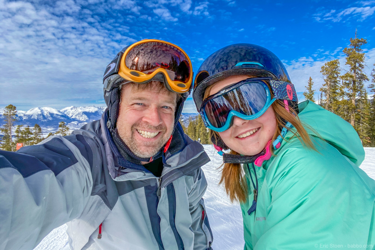 The Epic Pass - Skiing with my daughter!