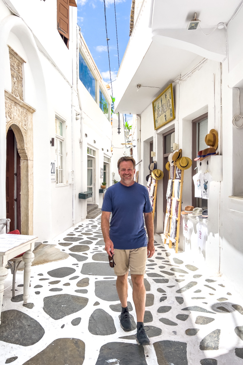 Naxos Greece - I love Naxos! Shirt from Unbound Merino of course.