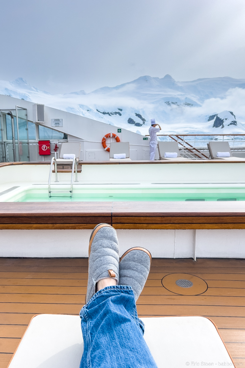 Adventures By Disney Antarctica - I lived in my slippers on the ship (from OluKai)