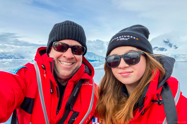Adventures By Disney Antarctica - With my 12-year-old in Antarctica