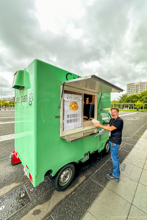 Hokkaido Japan: If you see a Melon Pan truck (or shop), get some! So good! 
