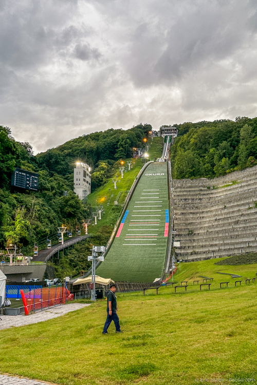 Hokkaido Japan: The Sapporo Okurayama Ski Jump Stadium