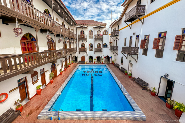 The Seven Continents: Tembo House Hotel in Stone Town, Zanzibar