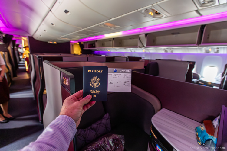 Book the Qatar QSuite for Miles: My first QSuite flight