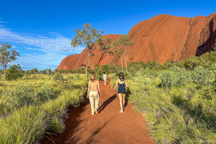 Continuing around Uluru