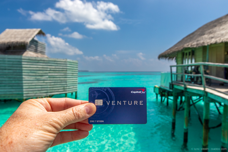 We've flown to the Maldives for free using Avios earned through Capital One