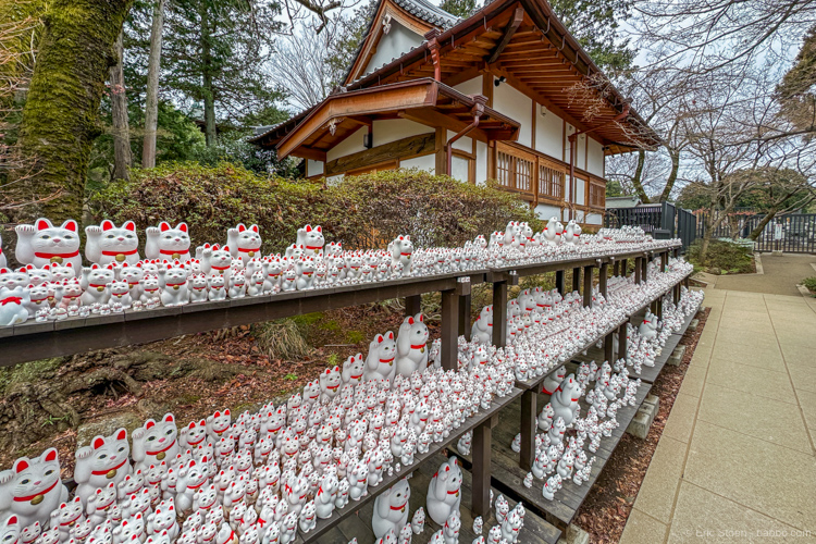 And the Lucky Cat Temple is a fun stop as well if you have a couple free hours. 