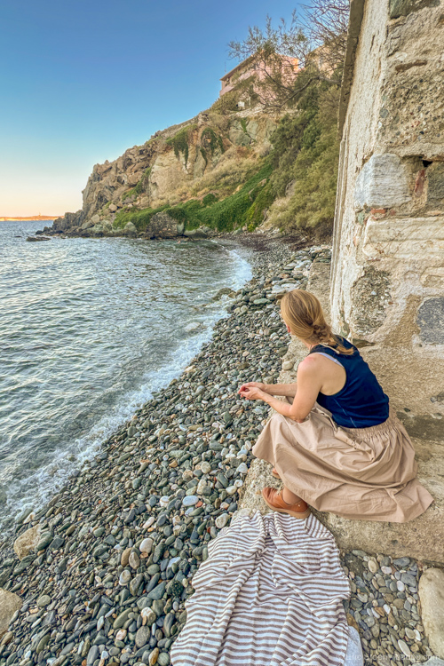 At the (stone) beach