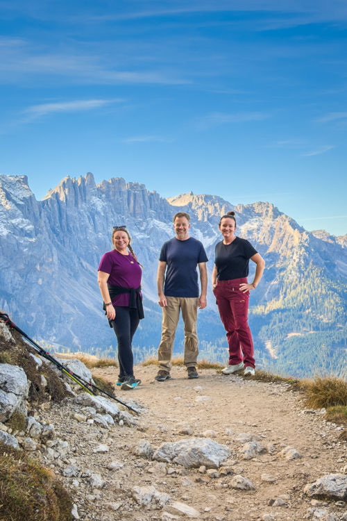 Discovered we were all wearing Unbound Merino. IYKYK.
