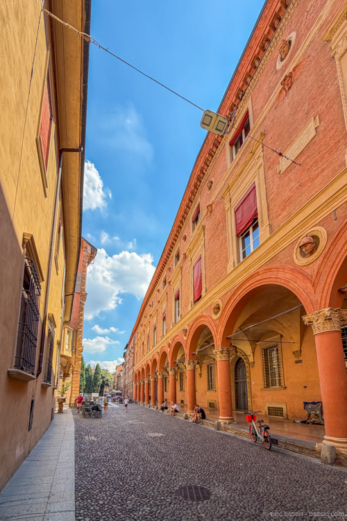 Walking around Bologna